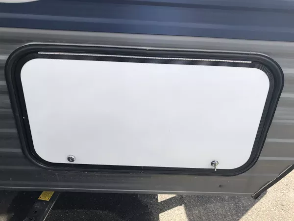 Fiberglass Door with Insulation on a Top Hinge Fiberglass Door with Insulation on a Top Hinge